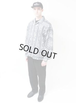 HIDE AND SEEK / Bandana Pattern L/S Shirt