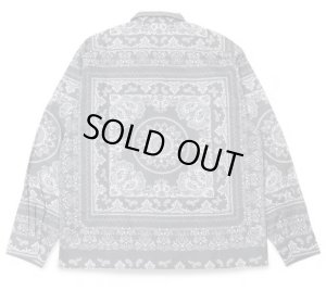 Bandana Pattern L/S Shirt バンダナシャツ-ハイドアンドシーク