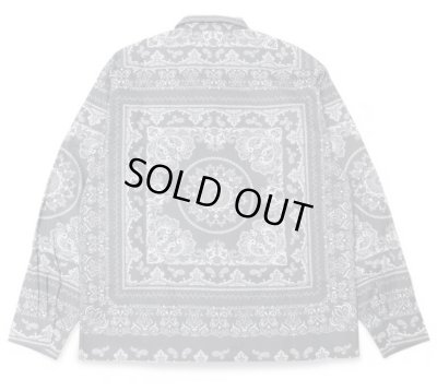 HIDE AND SEEK / Bandana Pattern L/S Shirt