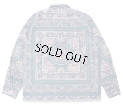 HIDE AND SEEK / Bandana Pattern L/S Shirt