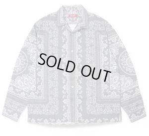 Bandana Pattern L/S Shirt バンダナシャツ-ハイドアンドシーク