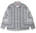 HIDE AND SEEK / Bandana Pattern L/S Shirt