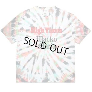 【WACKO MARIA】× High Times タイダイ染柄 Tシャツ HIGH TIMES / TIE DYE T-SHIRT ハイタイムズ ダブルネーム