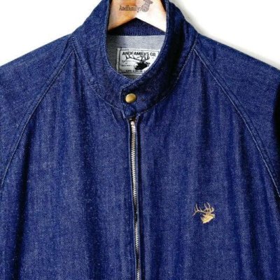 ANDFAMILY / DENIM HARRINGTON JACKET
