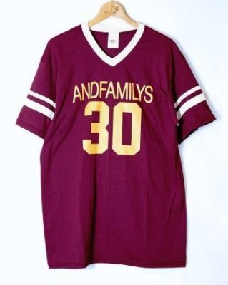 ANDFAMILY / Sleeve Stripe Tee -No.30-