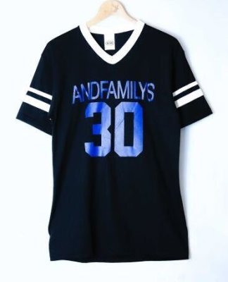 ANDFAMILY / Sleeve Stripe Tee -No.30-