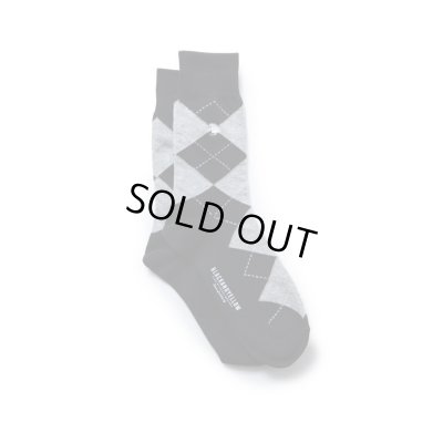 RATS / COTTON ACRYLIC ARGYLE SOCKS