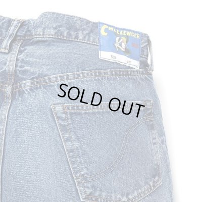 CHALLENGER / WIDE WASHED DENIM PANTS