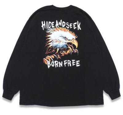 HIDE AND SEEK / Eagle L/S Tee(Back)