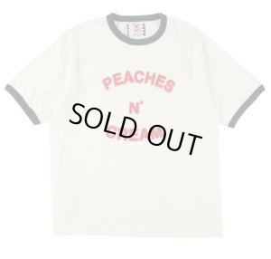 PEACHES N' CREAM TEE リンガーTシャツ-サノバチーズ 通販 SON