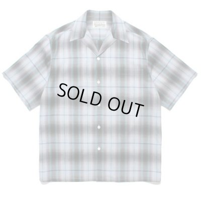 WACKO MARIA / CHECK OPEN COLLAR SHIRT