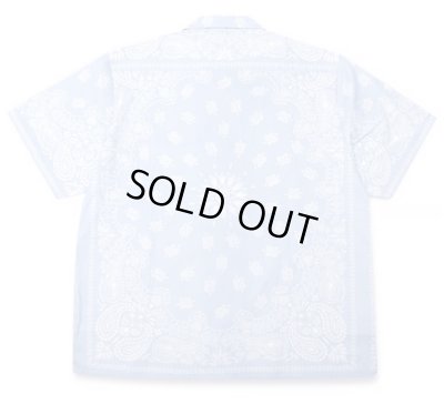HIDE AND SEEK / Bandana Pattern S/S Shirt(24ss)
