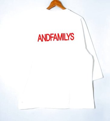 ANDFAMILY / H/S Raglan Tee  - No.30 -