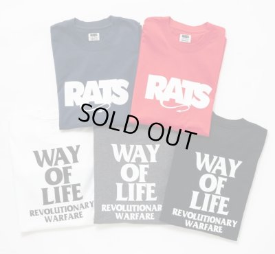 RATS / BOX LOGO WAY OF LIFE TEE