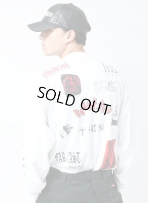 HIDE AND SEEK / Collage L/S Tee(24aw)