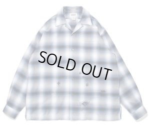 RAYON CHECK SHIRTS REPAIRED レーヨンチェックシャツ-バウワウ RAYON CHECK SHIRTS REPAIRED レーヨンチェックシャツ-バウワウ
