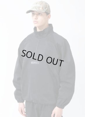 HIDE AND SEEK / Half Zip Jacket(Pigment Dye)