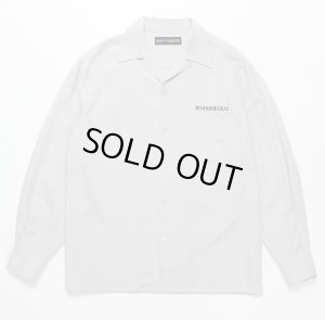 ワコマリア　サマーニットオープンカラーシャツ　Lサイズ　ホワイト WACKOMARIA . NEWモデル 