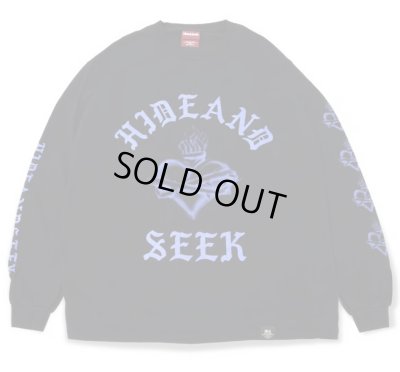 HIDE AND SEEK / Heart L/S Tee(Front)
