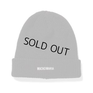 WACKO MARIA/COTTON KNIT WATCH CAP（NAVY）［コットンニット