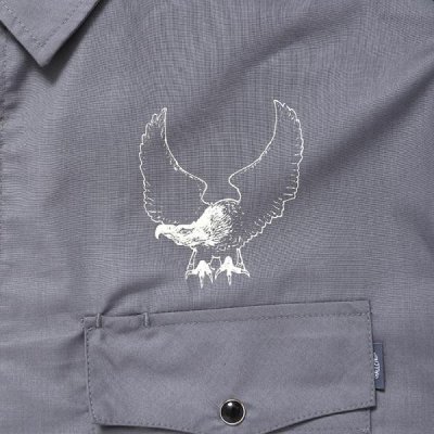 CHALLENGER / OVAL EAGLE PRINTED SHIRT