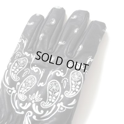 CHALLENGER / BANDANA LEATHER GLOVE