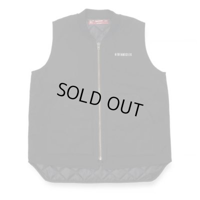 HIDE AND SEEK / Work Zip Vest(24aw)