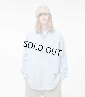 BOW WOW / OXFORD BD SHIRTS BANDANNA REPAIRED