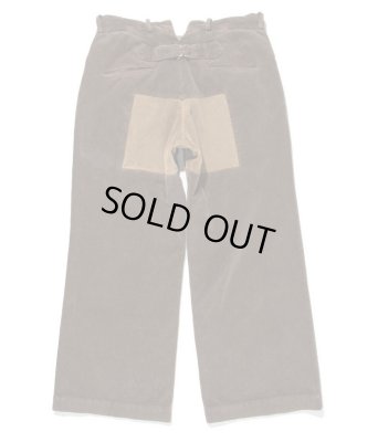 BOW WOW / NRA CORDUROY WORK TROUSERS