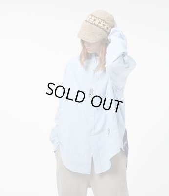 BOW WOW / OXFORD BD SHIRTS BANDANNA REPAIRED