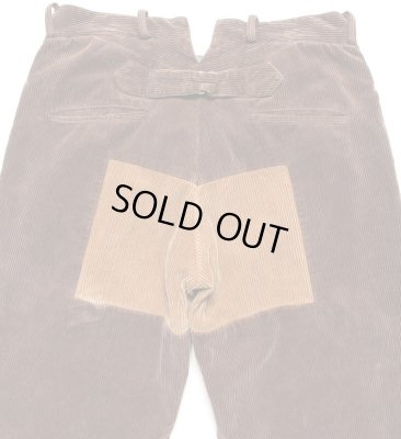 BOW WOW / NRA CORDUROY WORK TROUSERS