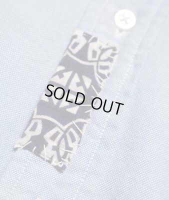 BOW WOW / OXFORD BD SHIRTS BANDANNA REPAIRED