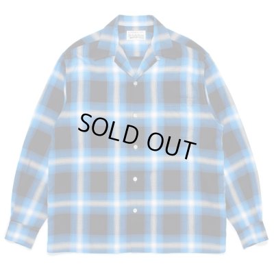 WACKO MARIA / CHECK OPEN COLLAR SHIRT