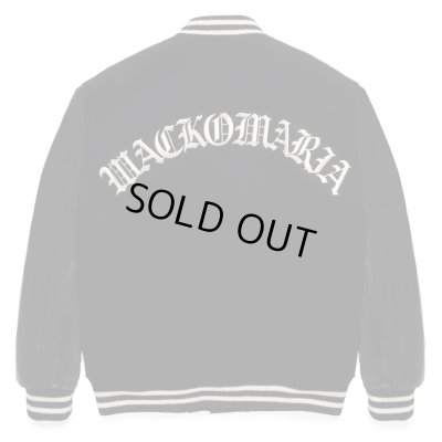 WACKO MARIA / LEATHER VARSITY JACKET