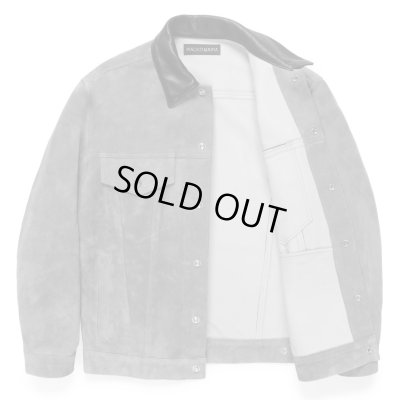WACKO MARIA / SUEDE TRUCKER JACKET