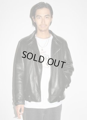 WACKO MARIA / LEATHER DOUBLE RIDERS JACKET