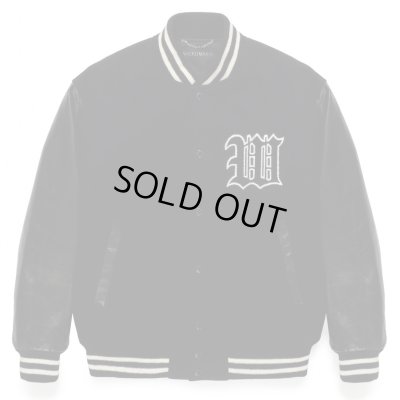 WACKO MARIA / LEATHER VARSITY JACKET