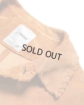 BOW WOW / WOVEN SUEDE COVERALL