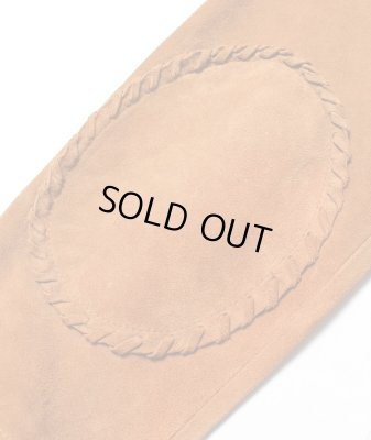 BOW WOW / WOVEN SUEDE COVERALL