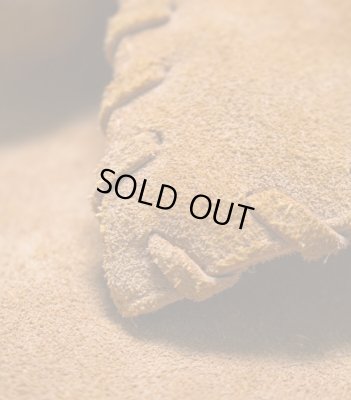 BOW WOW / WOVEN SUEDE COVERALL