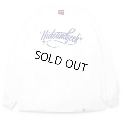 HIDE AND SEEK / Cursive Logo L/S Tee