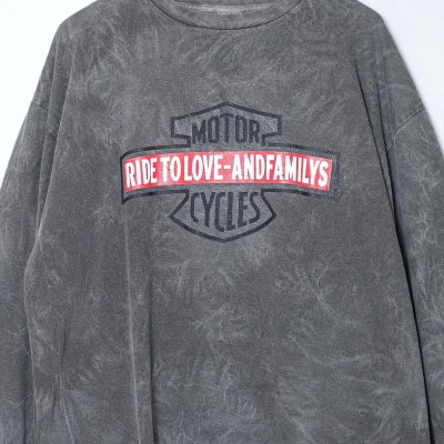 ANDFAMILY / Chemical Long Tee - MOTORCYCLE -