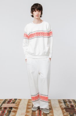 BOW WOW / CROSS PRINTED SWEATSHIRT
