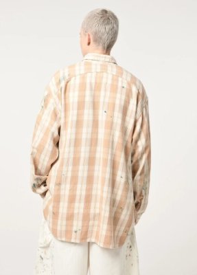 BOW WOW / PAINTED PAINTER FLANNEL SHIRT