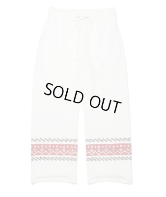 BOW WOW / CROSS PRINTED SWEATPANTS