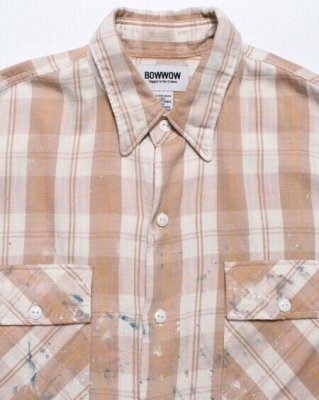 BOW WOW / PAINTED PAINTER FLANNEL SHIRT