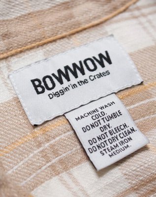 BOW WOW / PAINTED PAINTER FLANNEL SHIRT