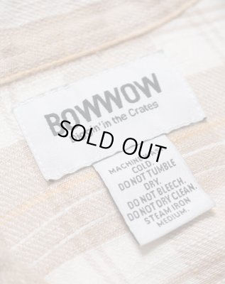 BOW WOW / PAINTED PAINTER FLANNEL SHIRT