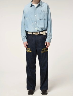 BOW WOW / LBPD PRISONER DENIM PANTS