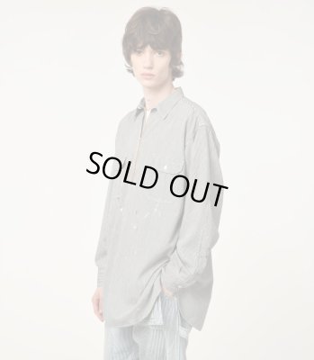 BOW WOW / WORK HICKORY STRIPE PO SHIRTS